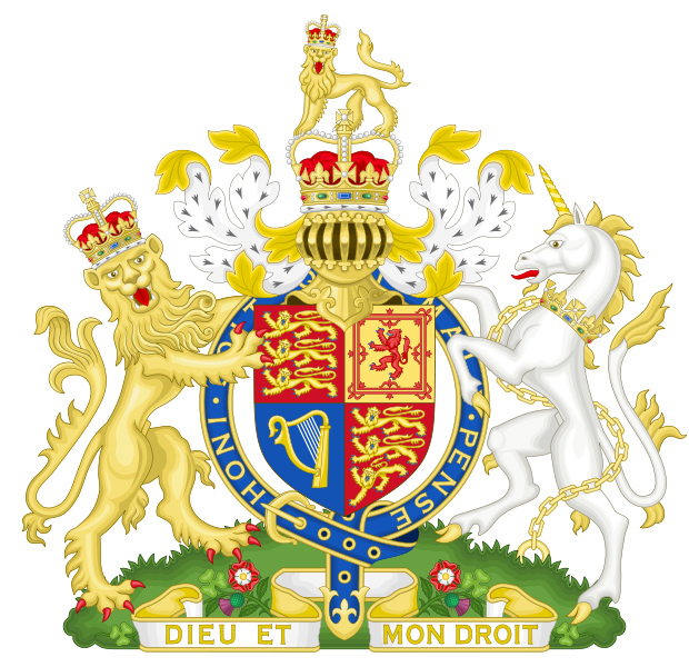 Грб на Обединетото Кралство