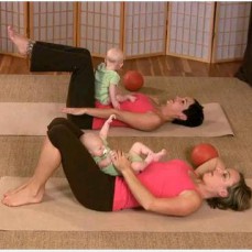 Pilates i joga s bebom