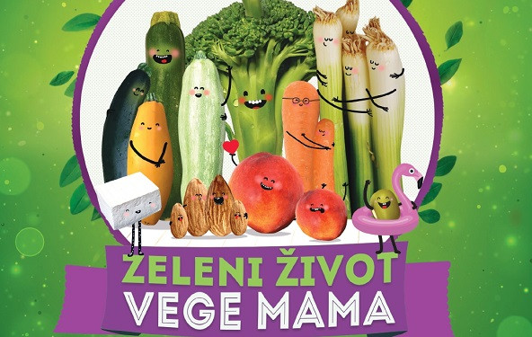 Knjiga: Zeleni život vege mama 