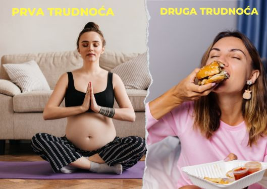 Prva trudnoća vs druga trudnoća