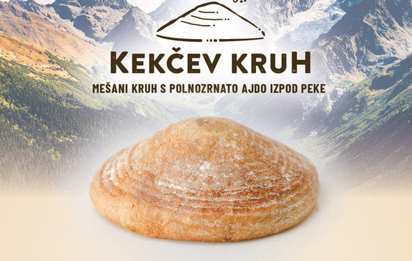 Kekčev kruh izpod peke: Nov kruh z okusom nostalgije