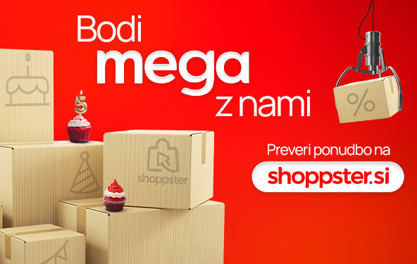 Shoppster praznuje 5 let na slovenskem trgu