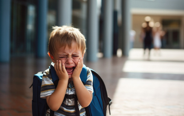 Ko šestletnik sproži strel