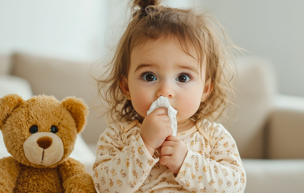 Kašelj pri otrocih in dojenčkih