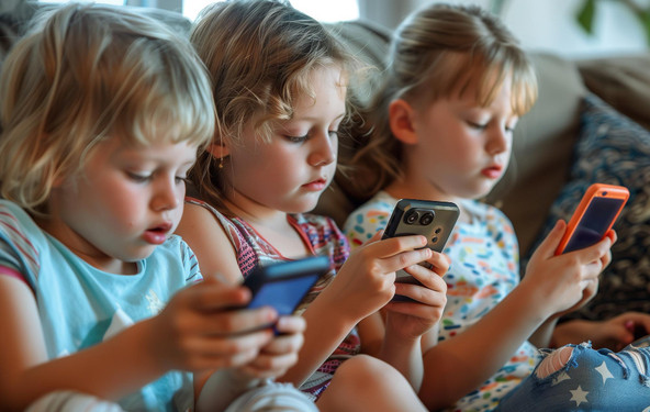 Pomemben je stik, ki ga telefoni otrokom kradejo