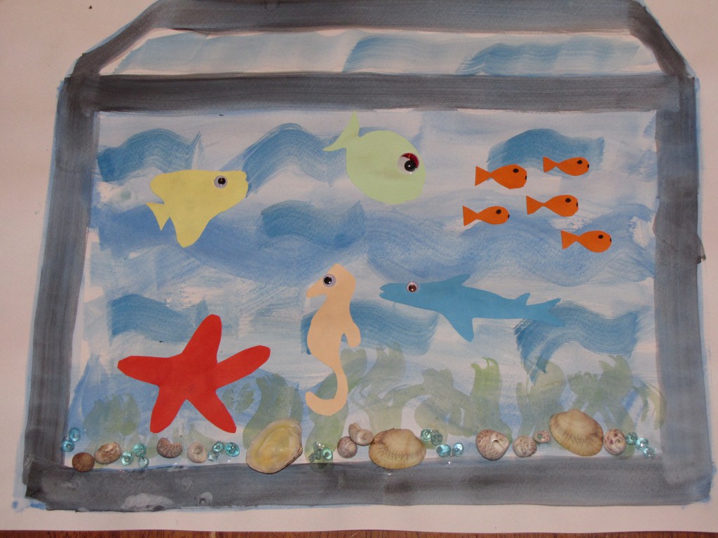 Slika 2: Akvarij - spomin na morske dni