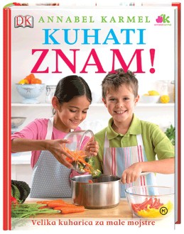 Kuharica s praktičnimi nasveti za otroke, ki se učijo kuhanja.