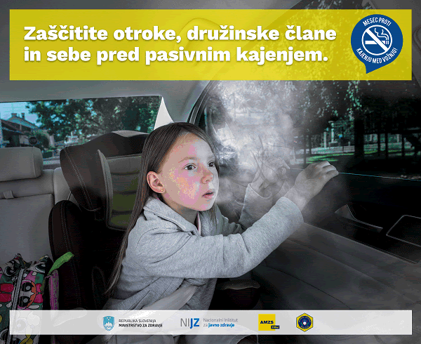 kajenje v vozilu