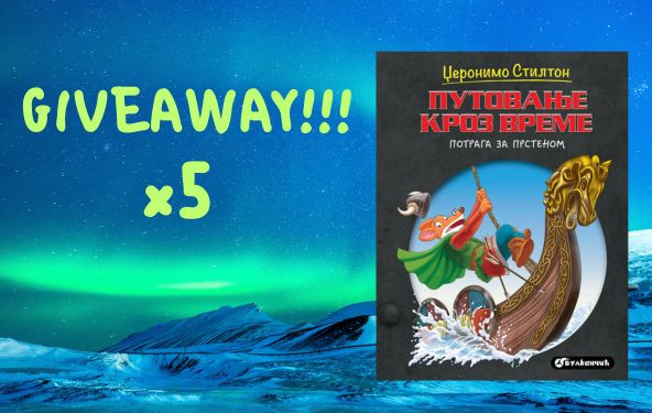 DŽERONIMO STILTON: Poklanjamo najnoviju knjigu, x5!!!