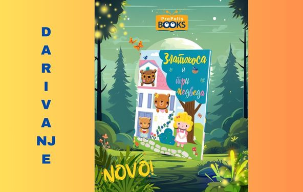 POKLANJAMO "Zlatokosa i tri medveda": knjiga i igračka