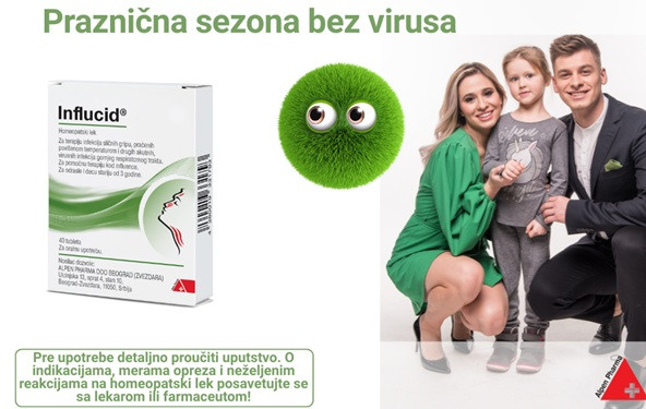 Influcid – Provedimo praznike zdravi i uživajmo u zimi