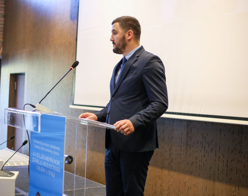 Milan Savić, državni sekretar Ministarstva omladine i sporta (Photo: Aleksandar Tomić)