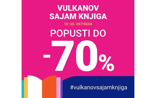 Počinje Vulkanov sajam kniga!